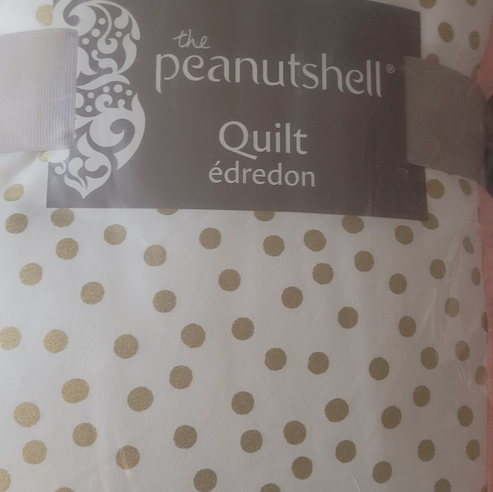 The Peanutshell Crib Quilt Baby Blanket